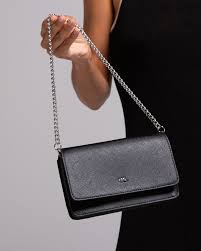 MILAN Flapover Crossbody Black