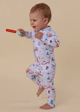 To the Rescue Organic Snugglesuit Convertible Romper