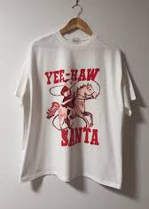 Yee-Haw Santa Tee