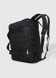 Jenn Nylon Travel Bag - Black