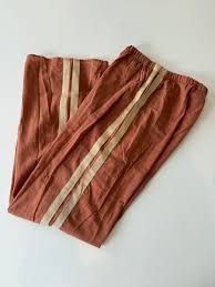 Racer Pant Rust/Beige