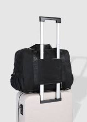 Jenn Nylon Travel Bag - Black