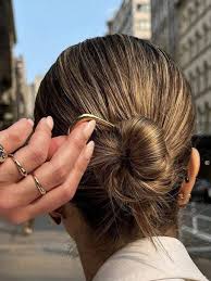 Pheobe Plain French Pin Silver