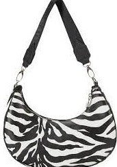 Ali Baugette Shoulder Bag Zebra