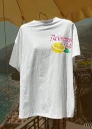 Vacation Club Tee White