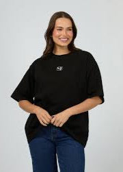 Silent Luxe Tee Black