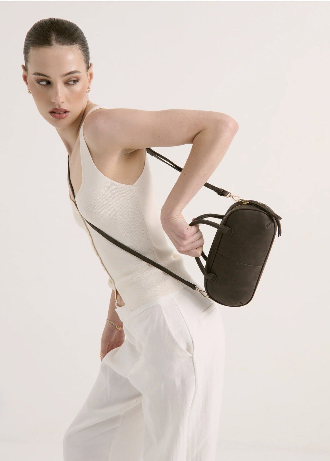 PICCOLA Crossbody Bag Brown
