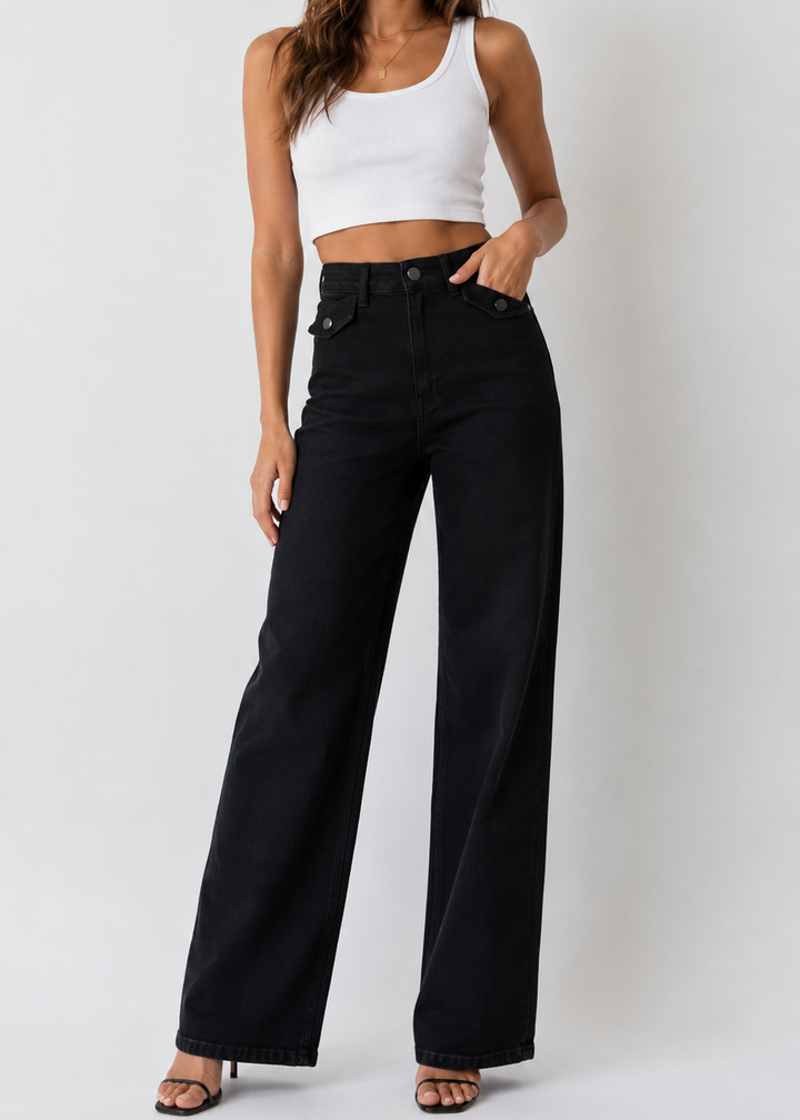 Tab Front Pocket Jean