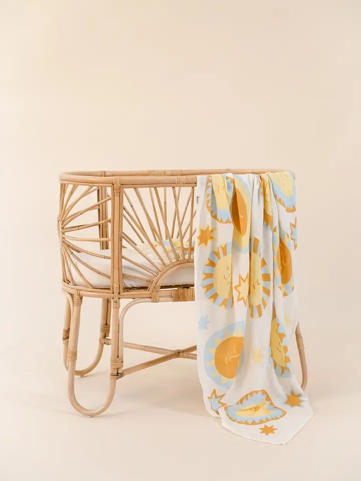 Organic Muslin Swaddle - Sunny Day (Limited Edition)