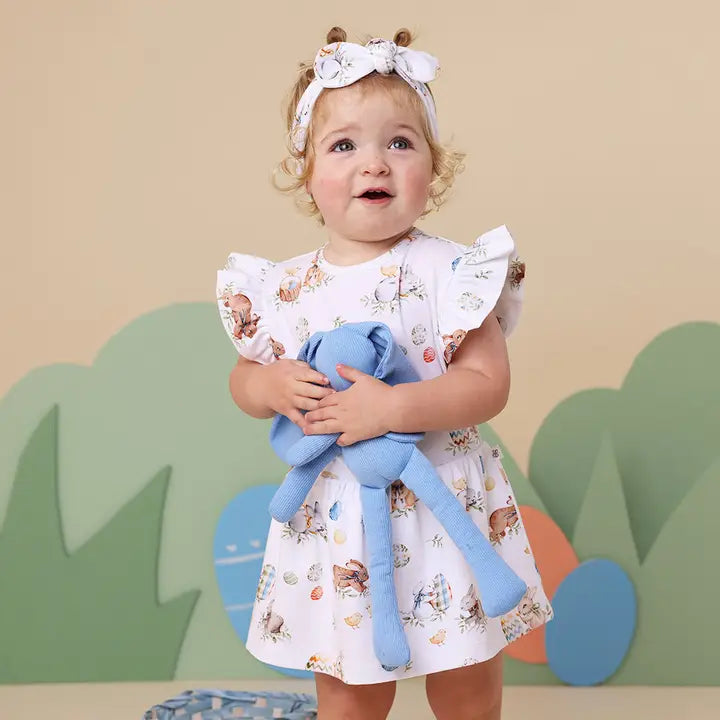 Flopsy Bunnies Short Sleeve Organic Dress
