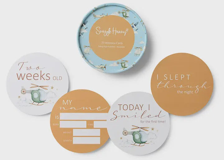 Taking Flight & Pebble Reversible Milestone Cards