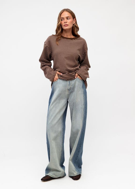 Maddie Long Sleeve Knit Tee