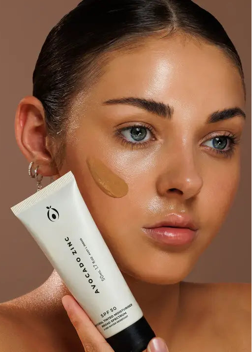 SPF 50 Natural Tinted Moisturiser MEDIUM-DARK