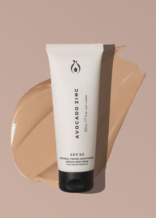SPF 50 Natural Tinted Moisturiser LIGHT-MEDIUM