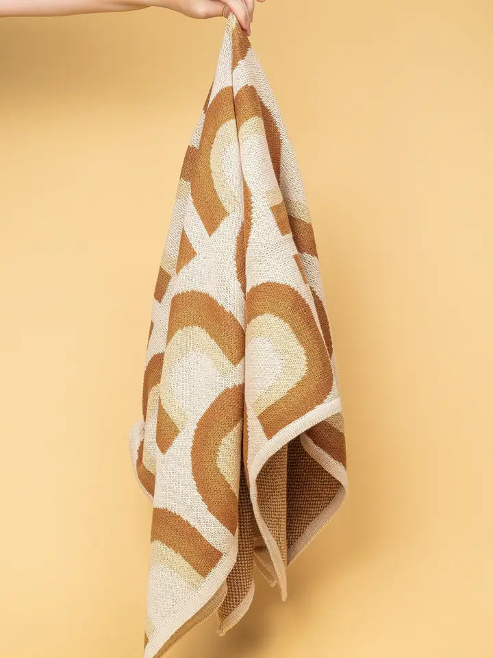 Organic Cotton Knitted Blanket