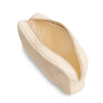 Terry Towelling Pouch Beige