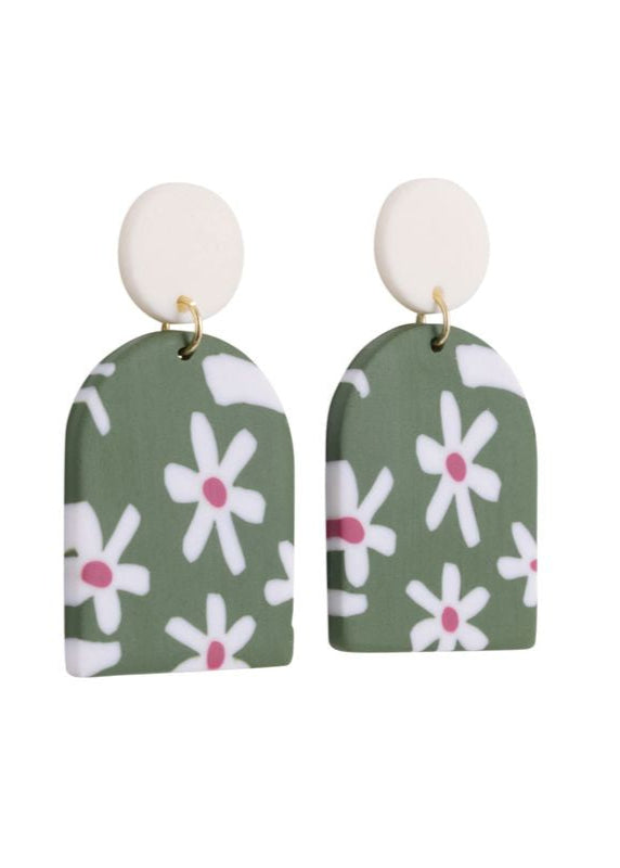 KiKi Floral Arch Earrings