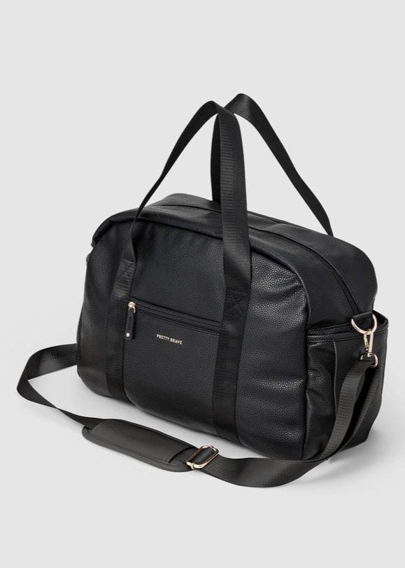 Stella Baby Bag Black Pebble