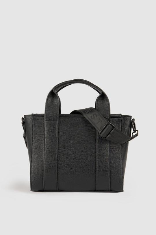 BIANCA Small Box Tote Bag Black