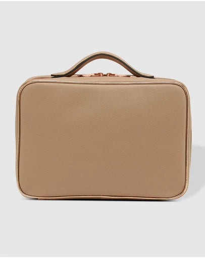 Georgie Cosmestic Case Coffee