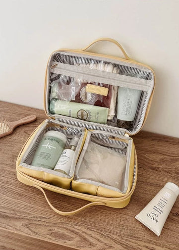 GEORGIE Cosmestic Case - Yellow