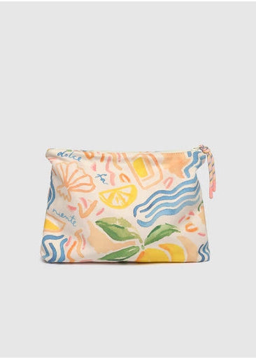 CARLY Pouch - Lemon Print
