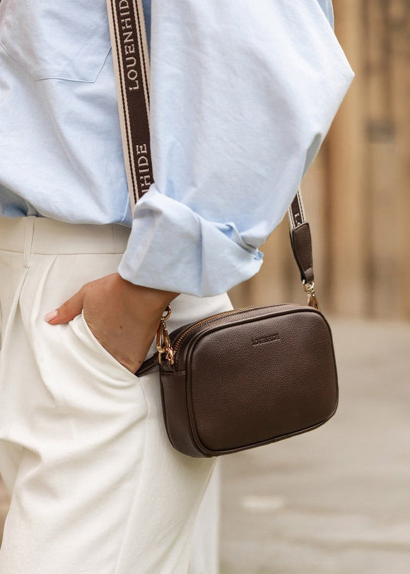BIANCA Crossbody Bag - Chocolate