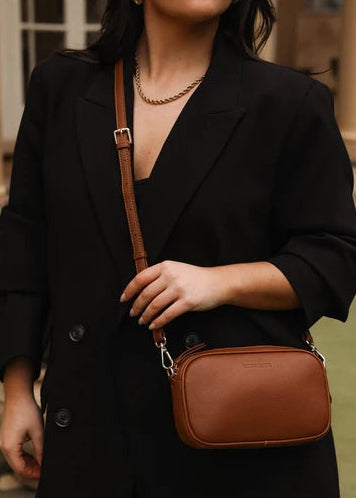 BIANCA Crossbody Bag - Tan