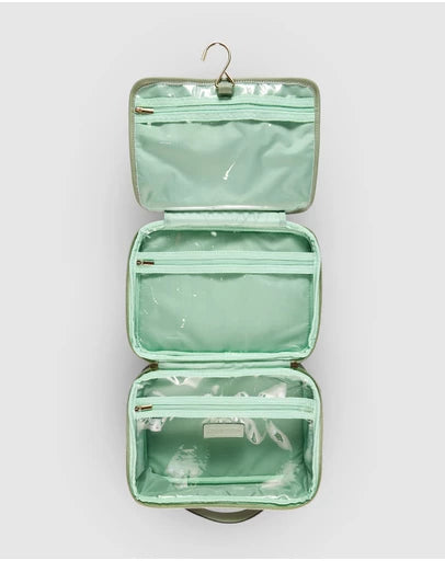 Maggie Cosmetic Case Sage Green