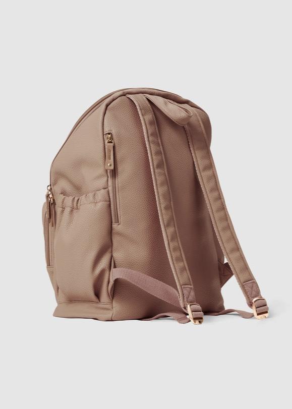 Chloe Backpack / Nappy Bag Natural Pebble