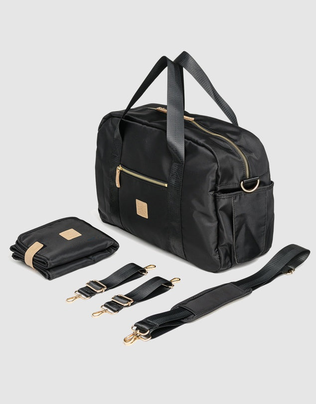 Stella Baby Bag Black Nylon