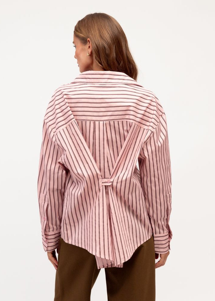Unfolded Stripe Shirt