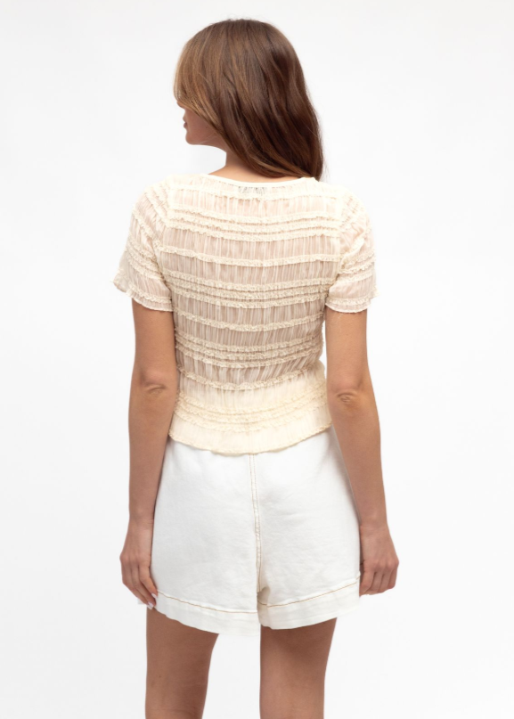 Giselle Button Front Top
