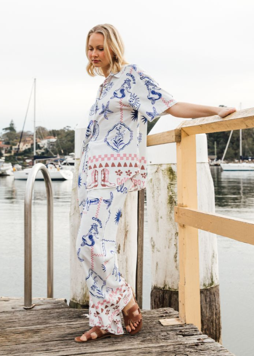 Mermaid Cowboy Pant