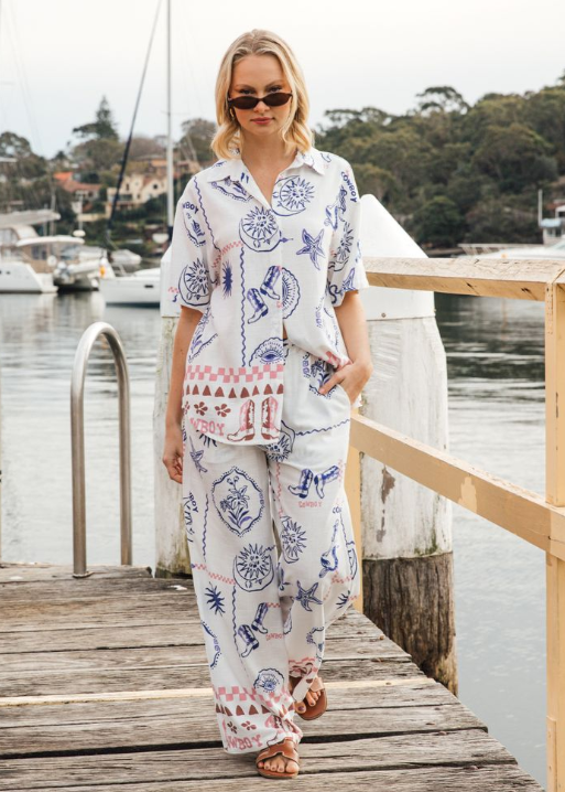 Mermaid Cowboy Pant