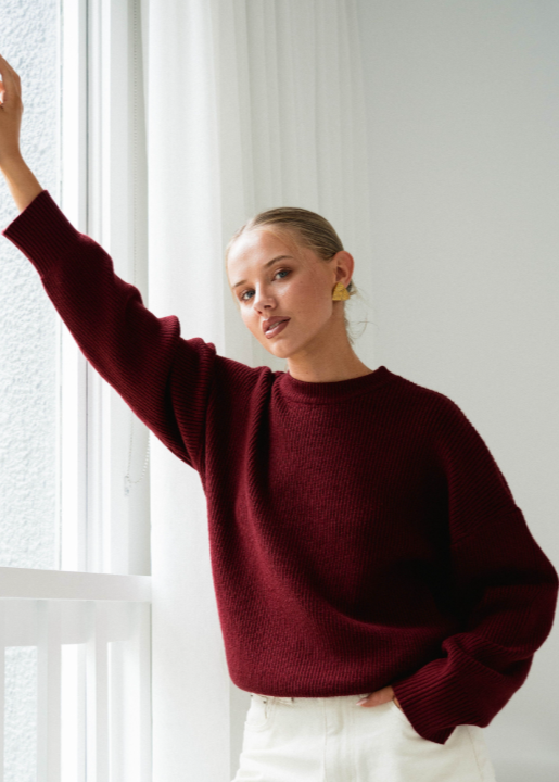 Janara Jumper Wine