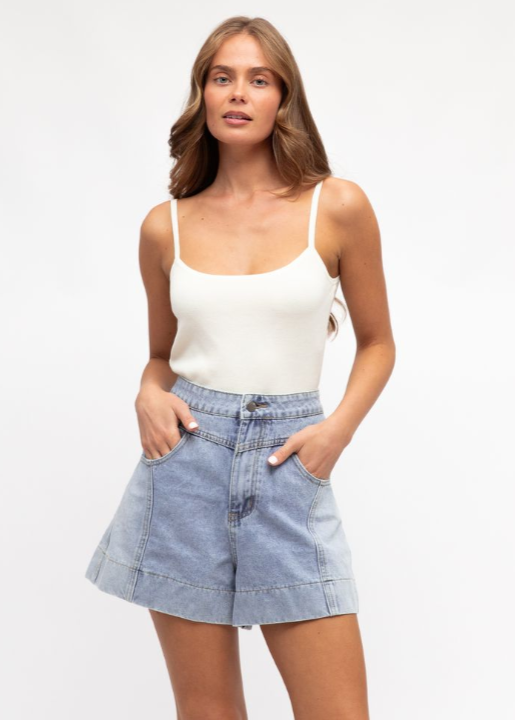 Paper Heart San Diego Denim Shorts