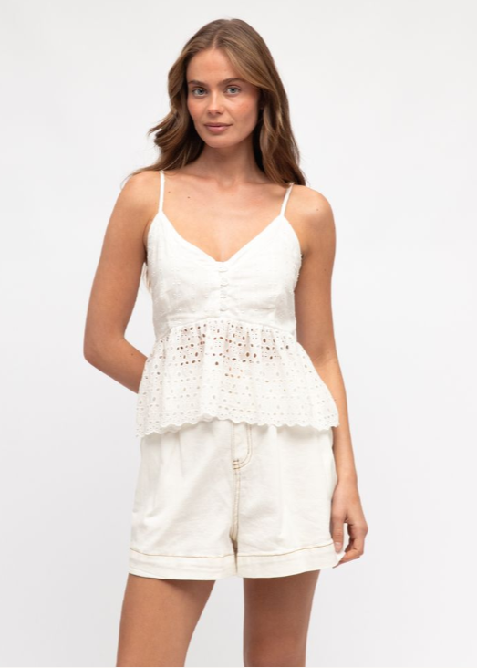 Brodis Lace Top
