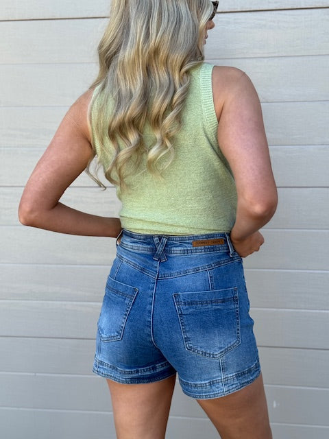 Maypole Knit Top Sea Moss