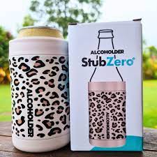 StubZero Can & Bottle Cooler Leopard