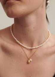 Freshwater Pearl Gold Plated Choker