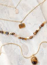 Vista Natural Stone Necklace