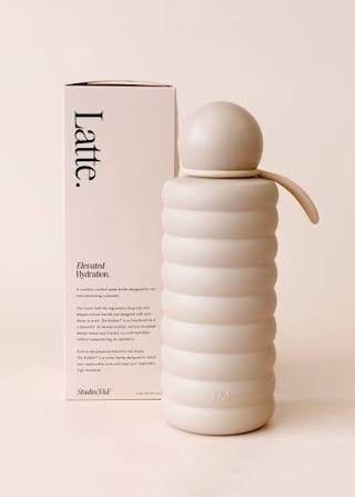 The Bubble Reusable Water Bottle 700ml - Latte