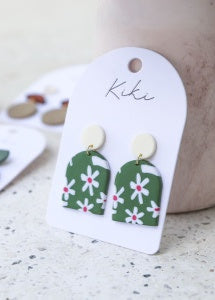KiKi Floral Arch Earrings