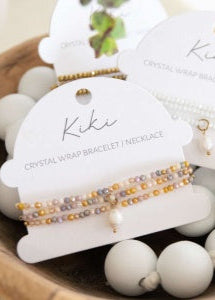 KiKi Marigold Charm Crystal Wrap Jewellery
