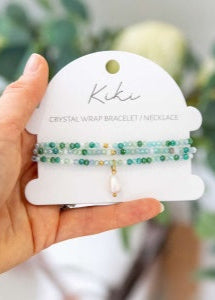 KiKi Emerald Song Wrap Jewellery