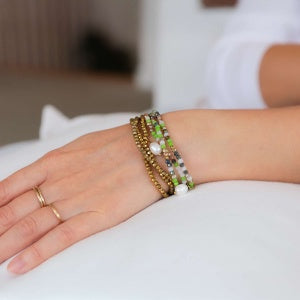 KiKi Green Oracle Crystal Wrap Jewellery