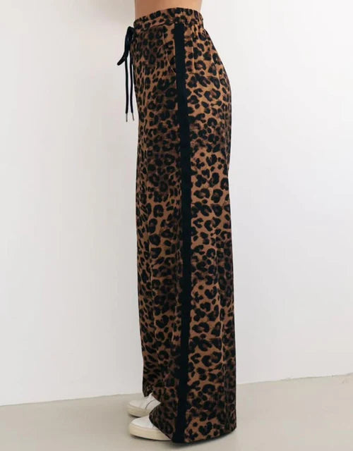 Noir Leopard Pant