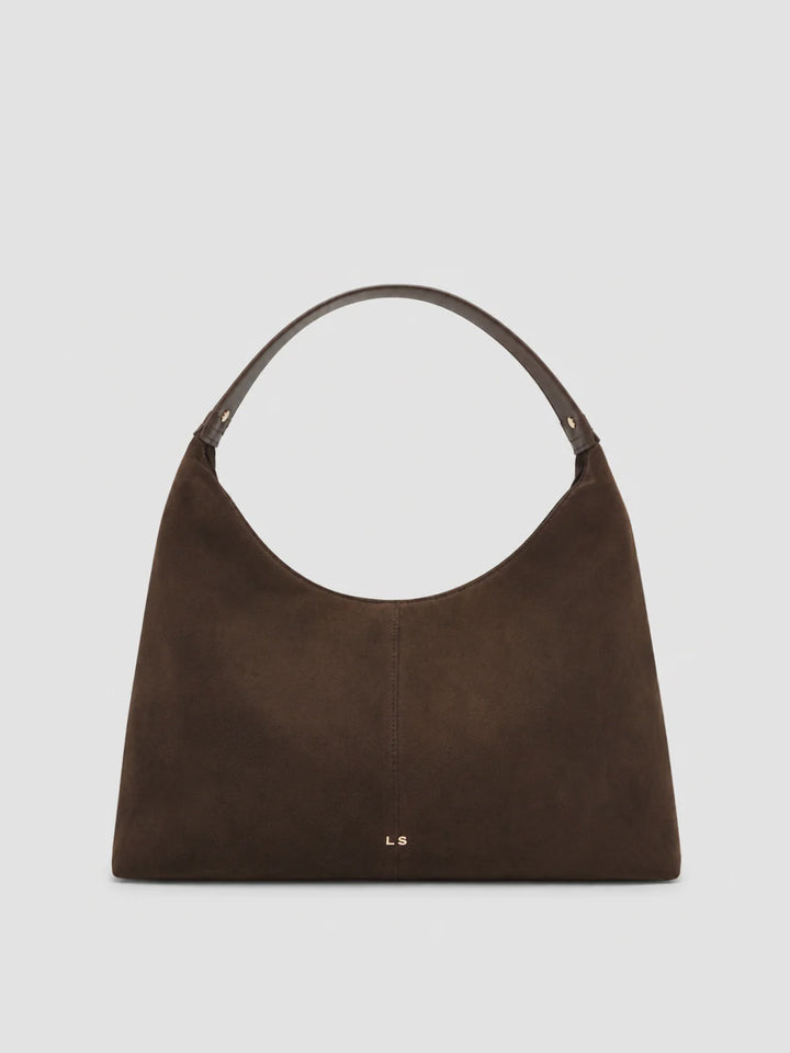 REMY Suede Shoulder Bag