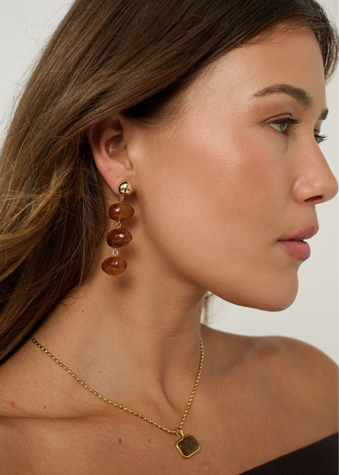 Voyager Tiger Eye Necklace